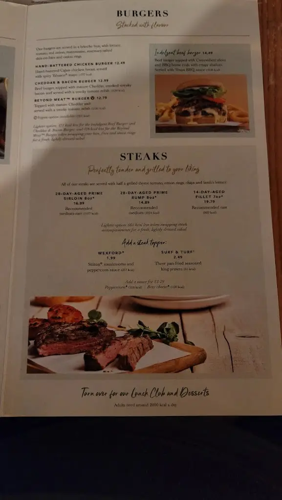 Menu_Old Ferry Boat_Swavesey_immagine_1