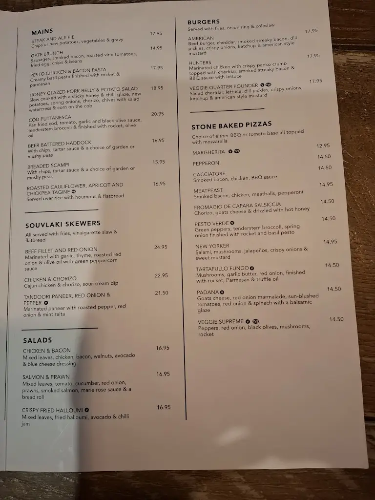 Menu_The Gate Inn_Tansley_image_1