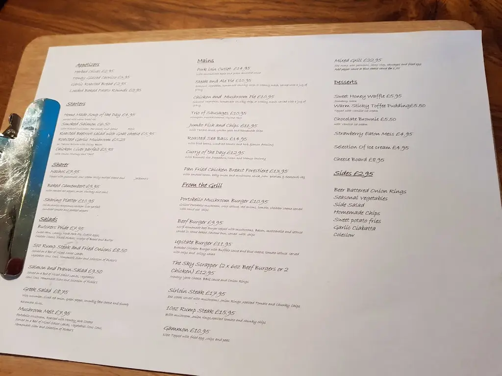 Menu_The Tavern_Tansley_image_4