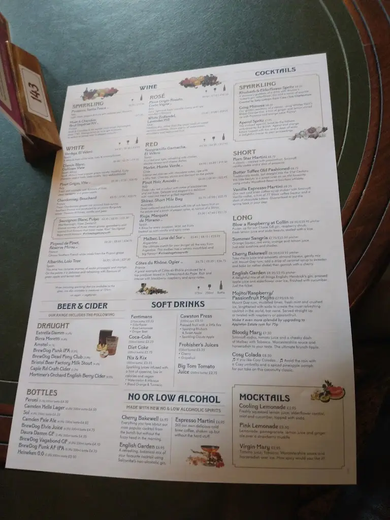 Menu_Cosy Club_Taunton_image_3