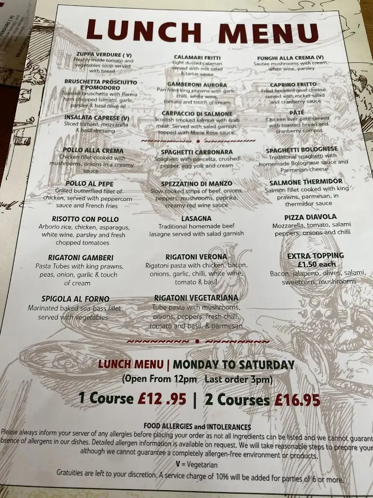 Menu_Verona Italian Restaurant - Italian Restaurant in Boldmere_Sutton Coldfield_image_1