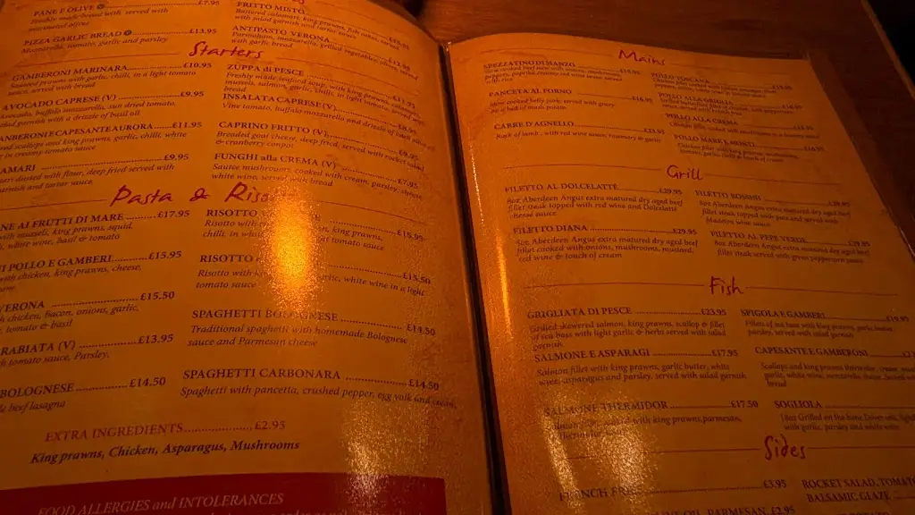 Menu_Verona Italian Restaurant - Italian Restaurant in Boldmere_Sutton Coldfield_image_2