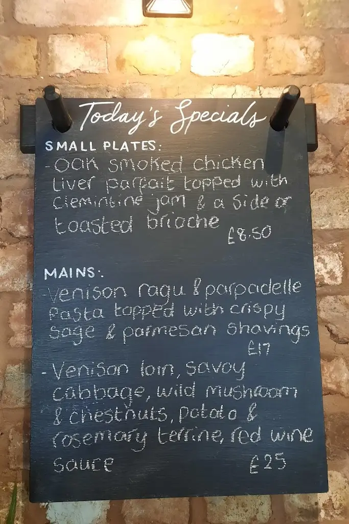 Menu_The Four Oaks_Sutton Coldfield_image_2