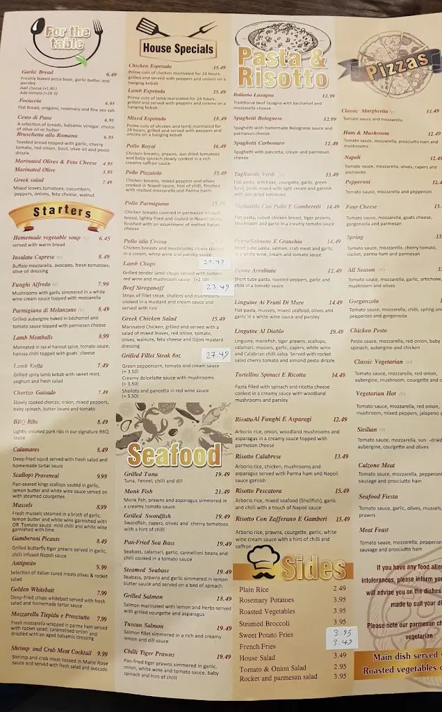 Menu_Basilico Italian Restaurant_Sutton Coldfield_image_4