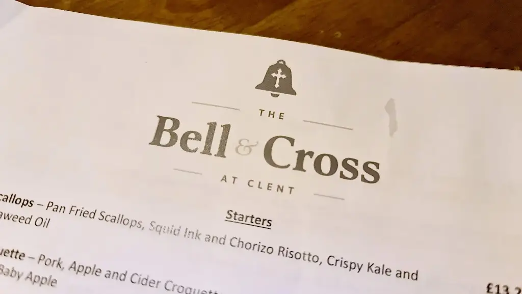 Menu_The Bell and Cross_Belbroughton_image_4