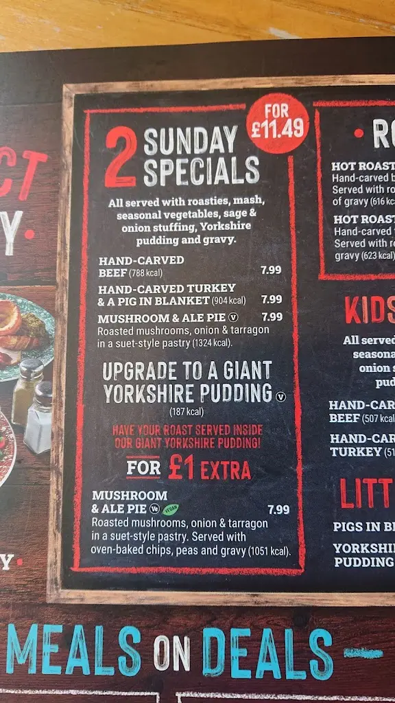 Menu_Lullingstone Castle_Swanley_immagine_2