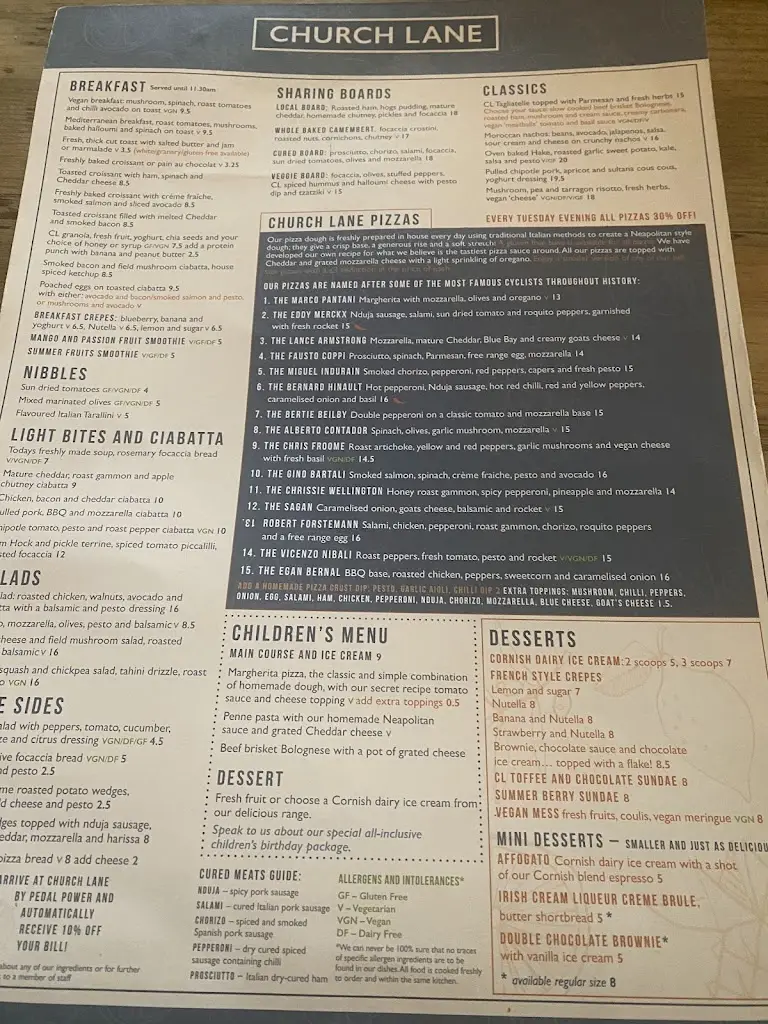 Menu_Church Lane_Tavistock_image_2