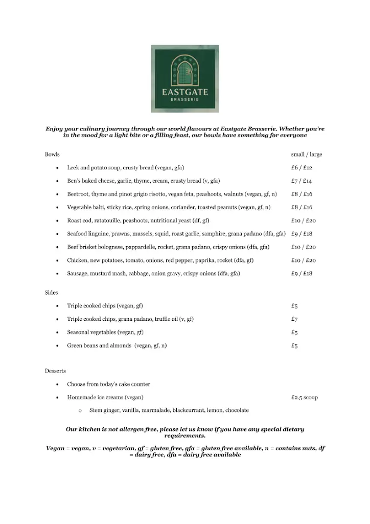 Menu_Eastgate Brasserie_Tavistock_image_2