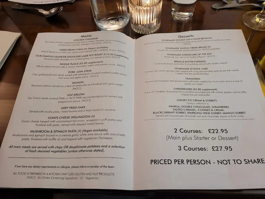 Menu_The Fountain at Clent_Belbroughton_image_4