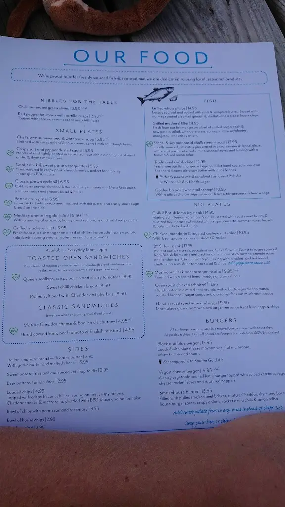 Menu_The Royal_Tankerton_image_2