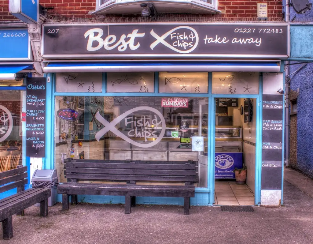Ossies Best Fish and Chips restaurant in Tankerton