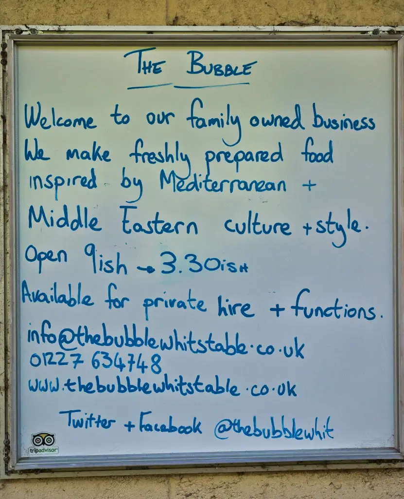 Menu_The Bubble_Tankerton_image_3