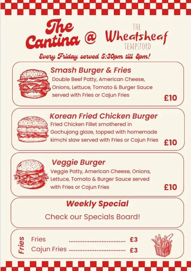 Menu_The Wheatsheaf Tempsford_Tempsford_image_1