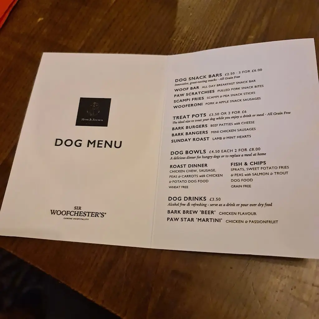 Menu_Hope & Anchor_Syston_image_1