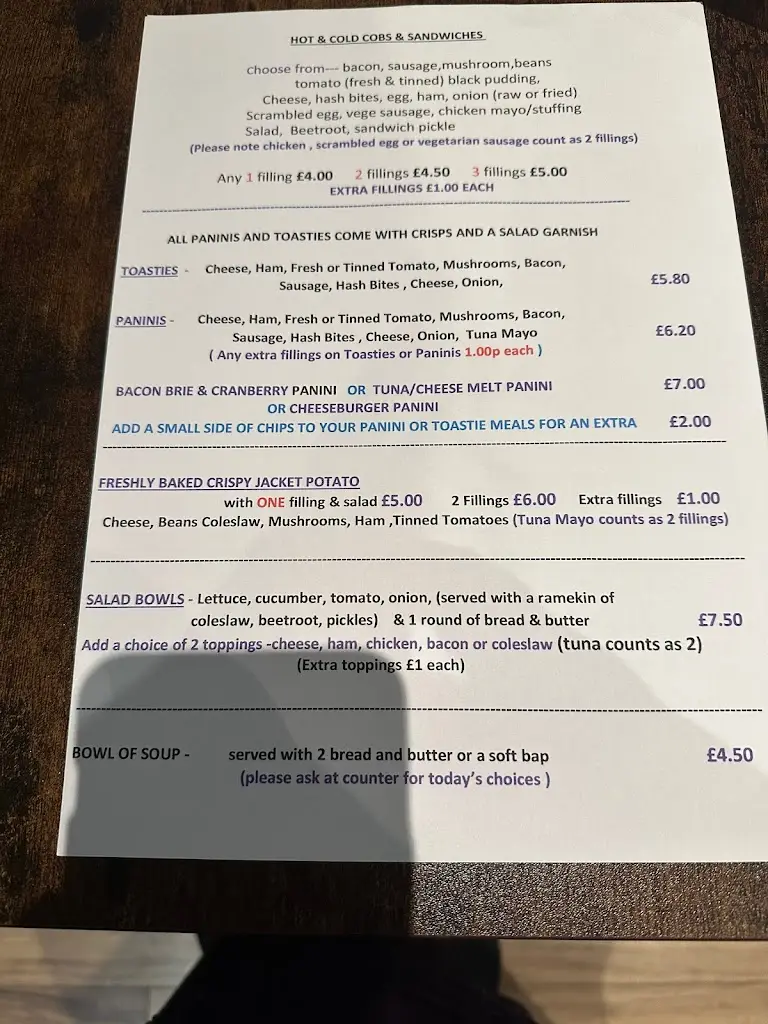 Menu_The Duck & Willow Cafe_Syston_image_3