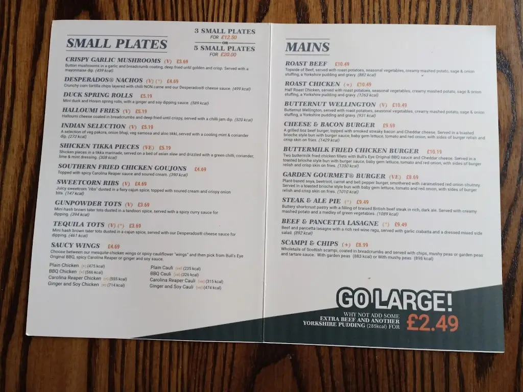 Menu_The Midland Railway Hotel_Syston_image_1