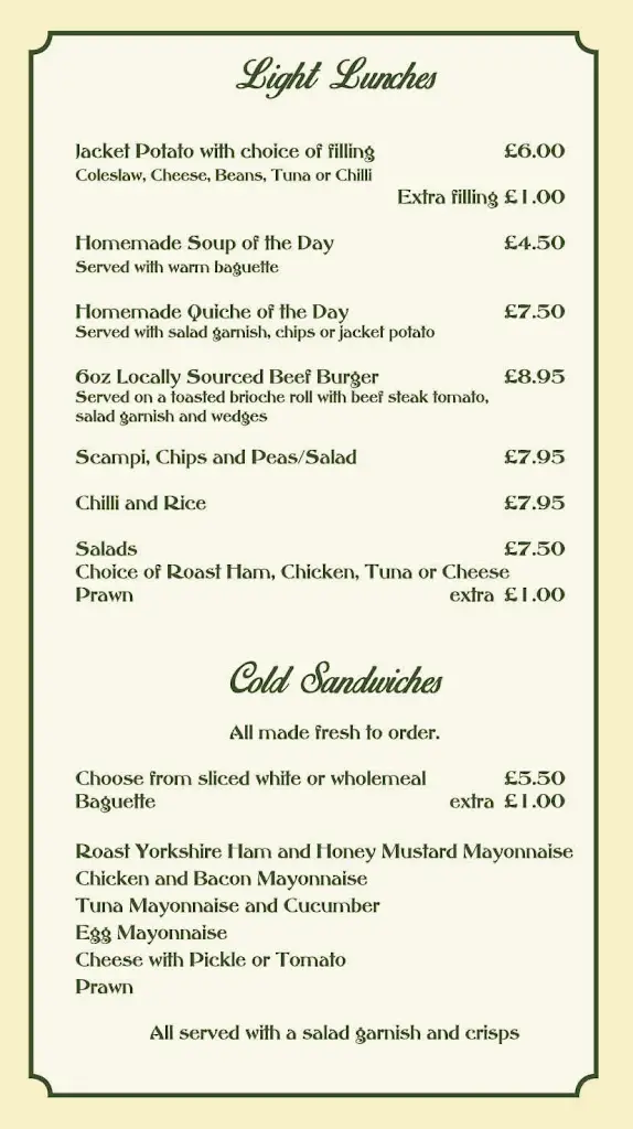 Menu_The Lemon Tree_Tadcaster_image_1