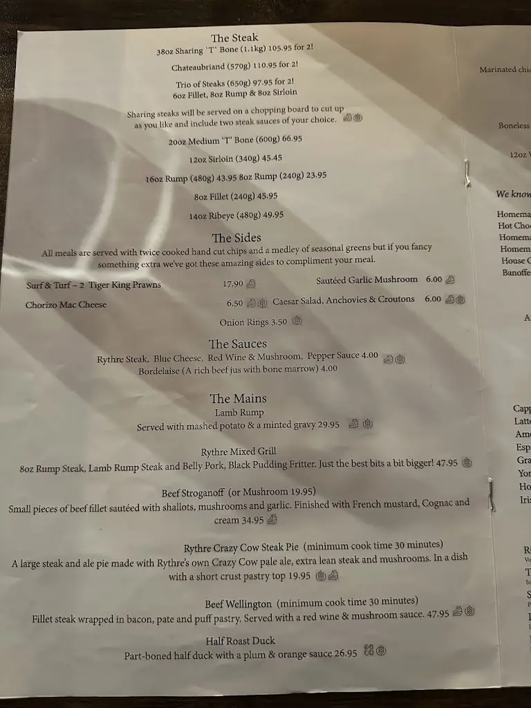 Menu_The Rythre Arms Steakhouse_Tadcaster_immagine_4