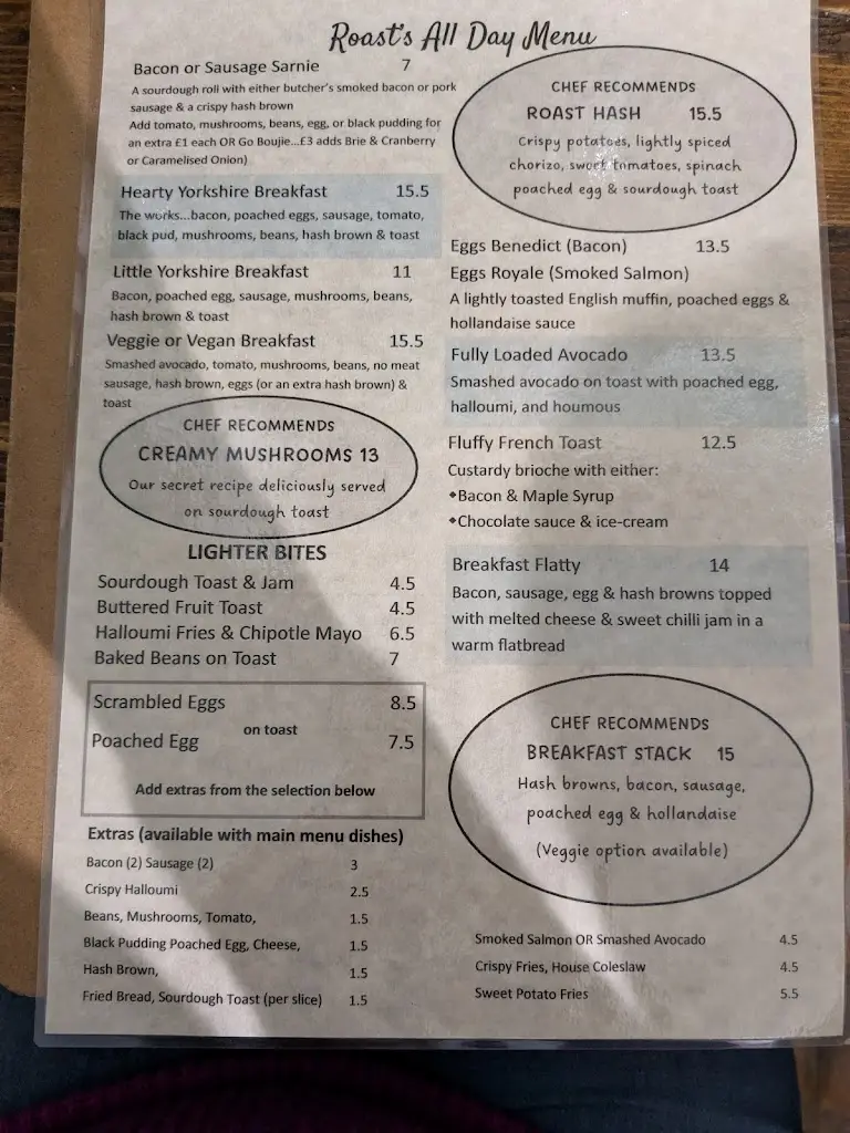 Menu_Roast Coffee Shop_Tadcaster_image_3