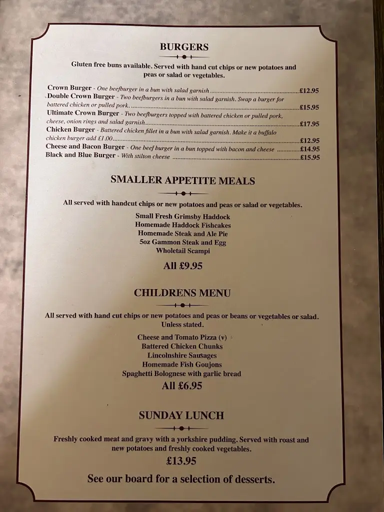 Menu_Crown & Anchor_Tetney_image_3