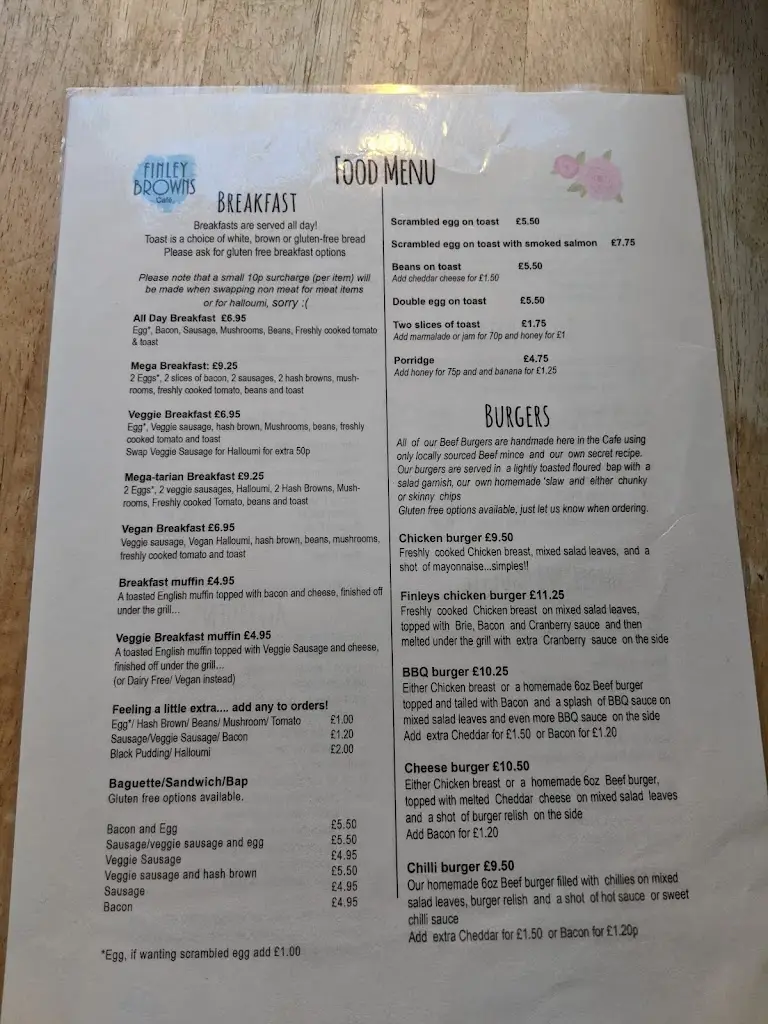 Menu_Finley Browns Cafe_Teignmouth_image_4