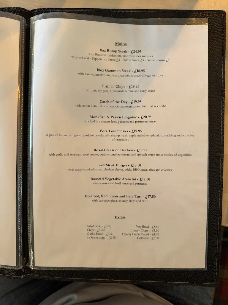 Menü_London Inn_Teignmouth_Bild_3