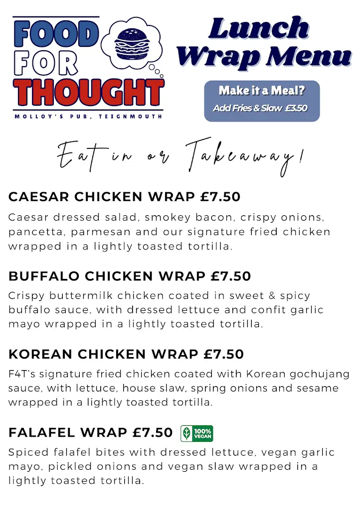 Menü_Food For Thought_Teignmouth_Bild_3