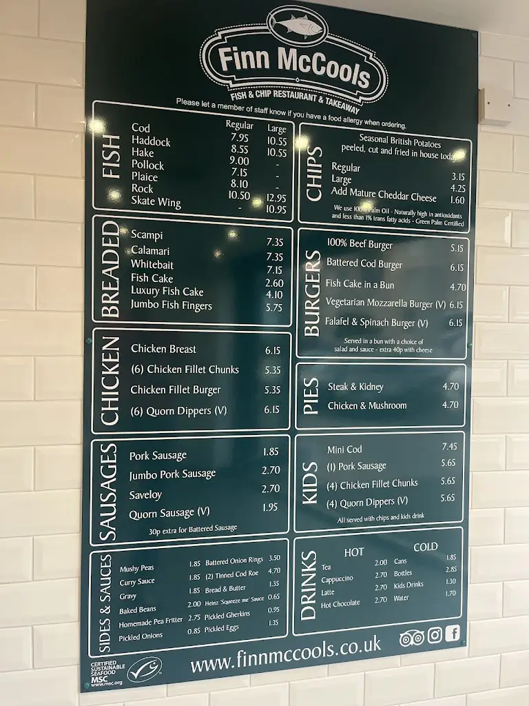 Menu_Finn McCools_Teignmouth_image_1