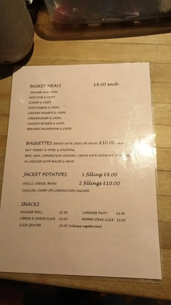 Menu_The Rose & Crown_Tenbury Wells_image_1