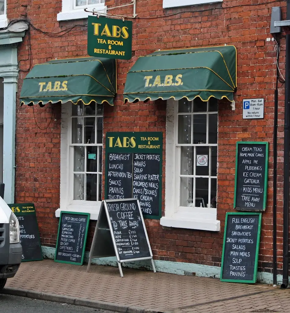 Tabs restaurant in Tenbury Wells