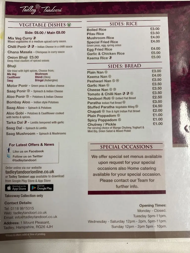 Menu_Tadley Tandoori_Tadley_image_1