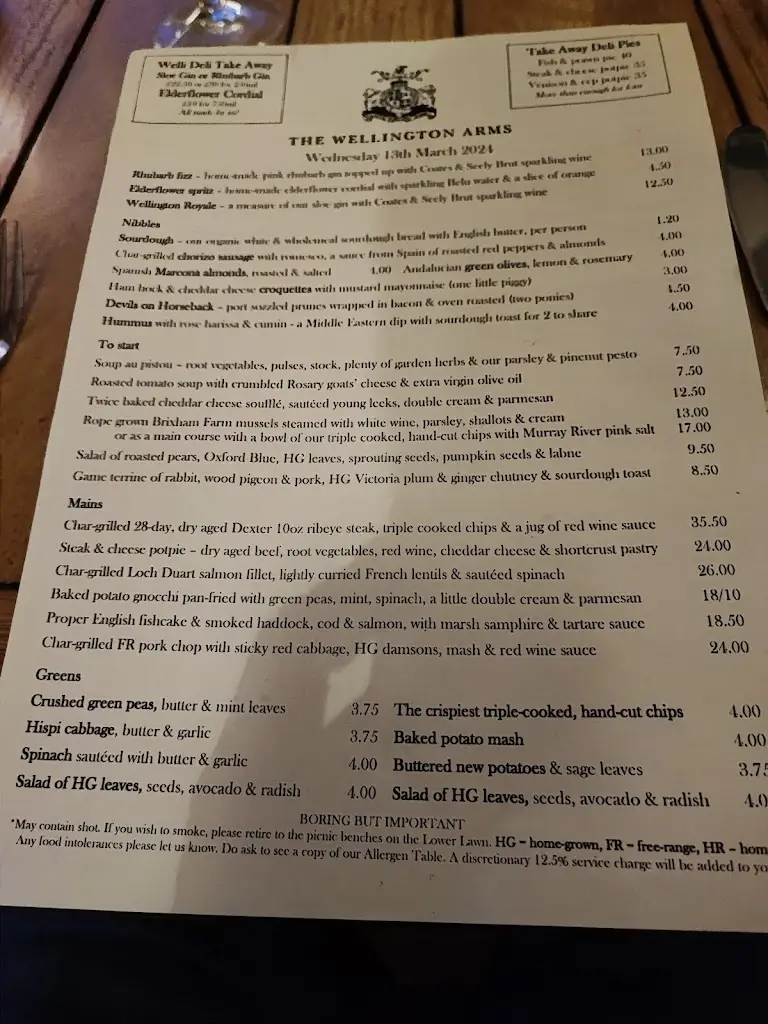 Menu_The Wellington Arms_Tadley_image_4