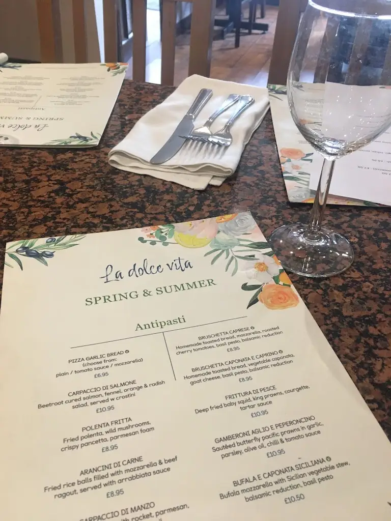 Menu_La Dolce Vita_Teddington_image_4
