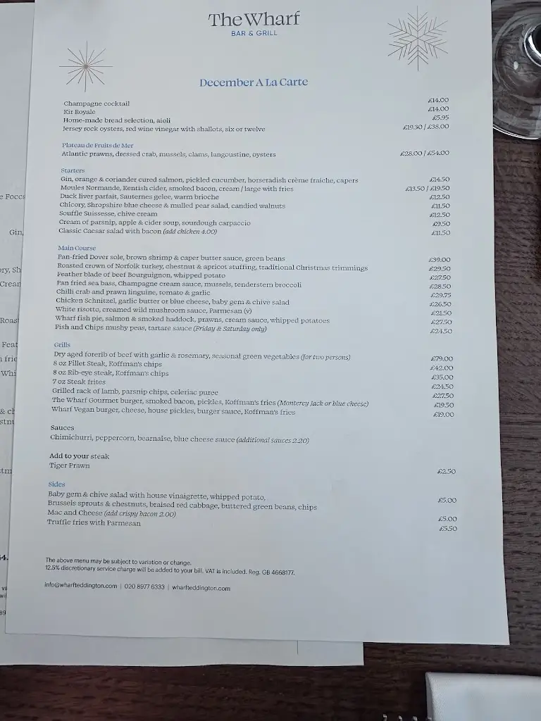 Menu_The Wharf Teddington_Teddington_image_1