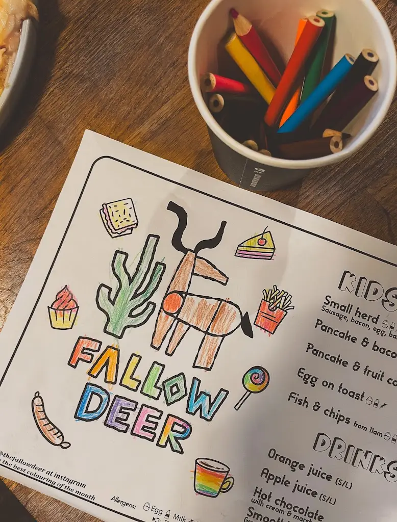 Menu_The Fallow Deer_Teddington_image_1