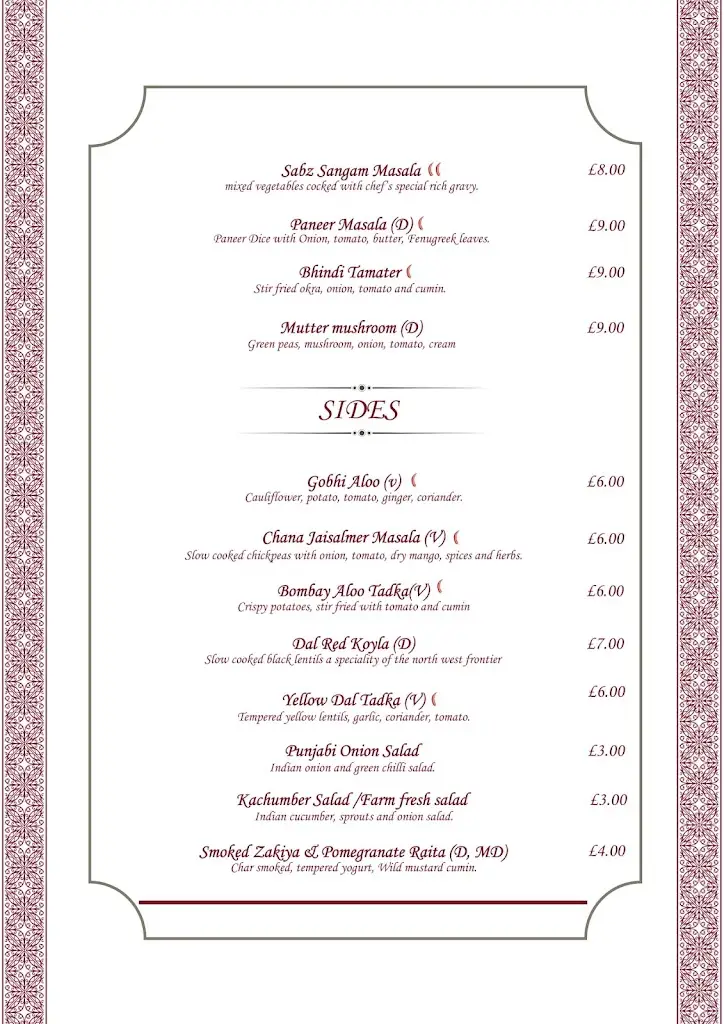 Menu_Red Koyla - Indian Restaurant Teddington_Teddington_image_2