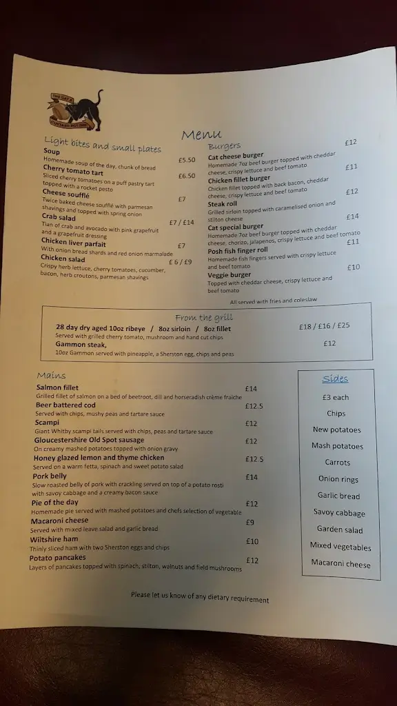 Menu_Cat & Custard Pot Inn_Tetbury_image_4