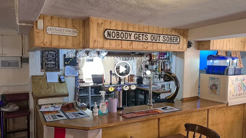 The George Inn restaurant in Alford