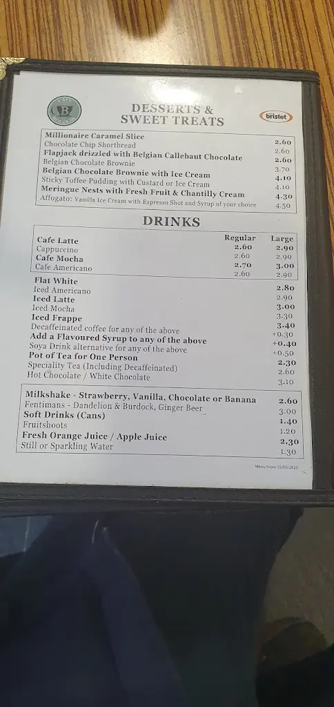 Menu_Cafe Boldon @ The Quadrus Centre_The Boldons_image_4