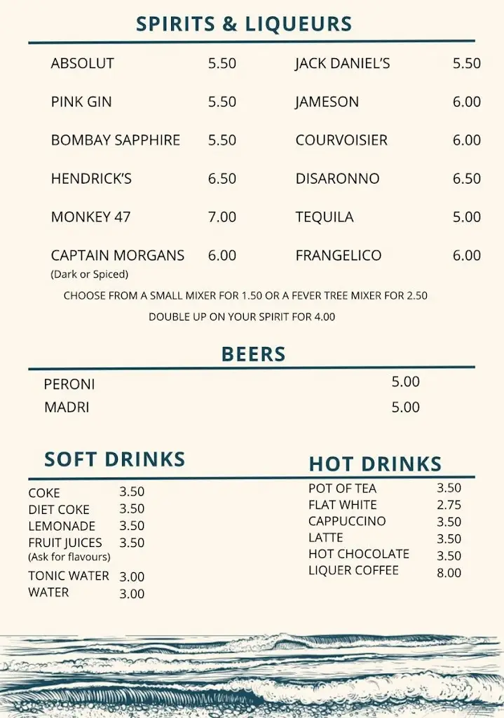 Menu_Lot 14 At Theydon_Theydon Bois_imagen_3