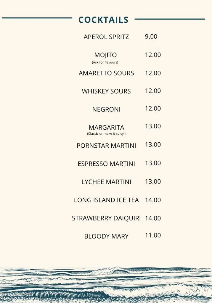 Menu_Lot 14 At Theydon_Theydon Bois_imagen_4