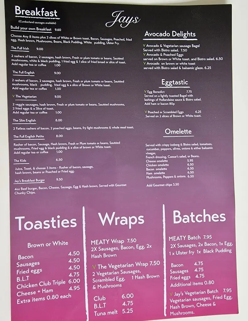 Menu_Jays Bistro LTD_Bebington_image_1