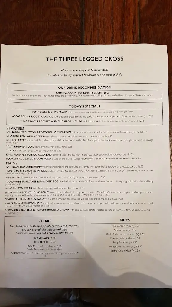 Menu_The Three Legged Cross_Three Legged Cross_image_4