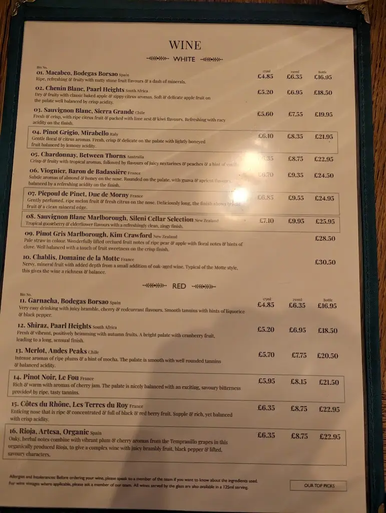 Menu_The Monmouth Ash_Three Legged Cross_image_4