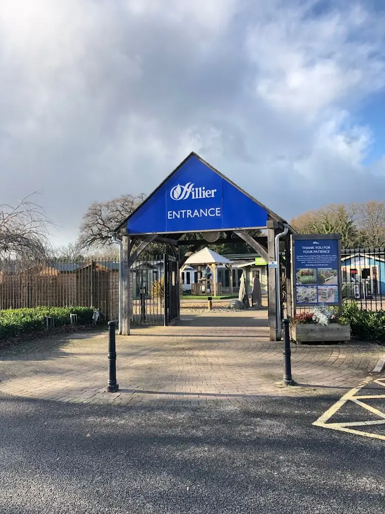 Hillier Garden Centre Three Legged Cross restaurant in Three Legged Cross