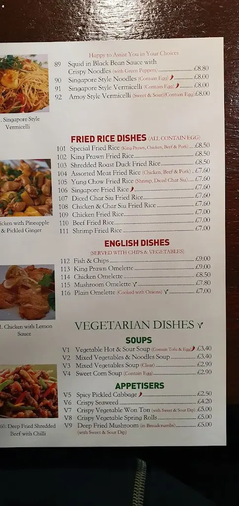 Menu_Oriental Delight_Bebington_imagen_1