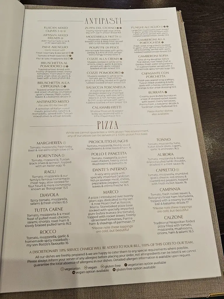 Menu_Roccos Italian Kitchen_Tickhill_image_1