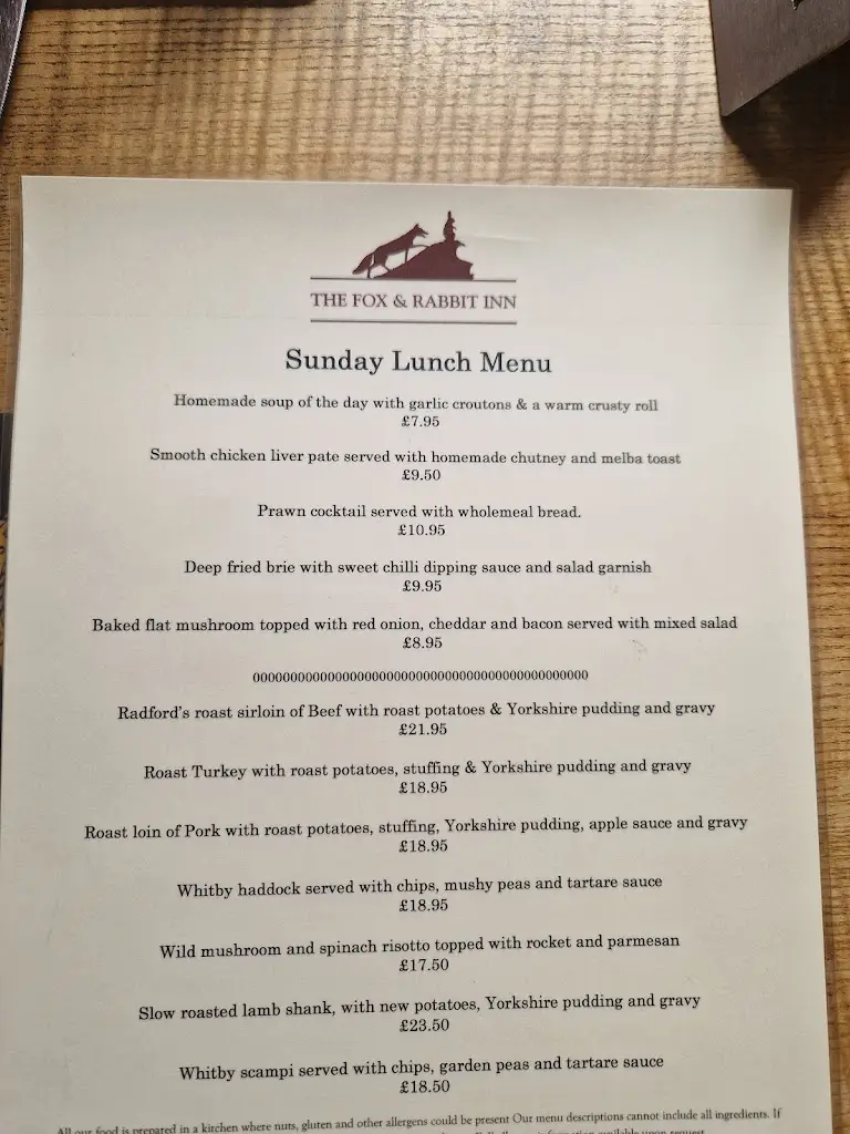 Ian Lines_The Fox & Rabbit Inn_Thornton Dale_review