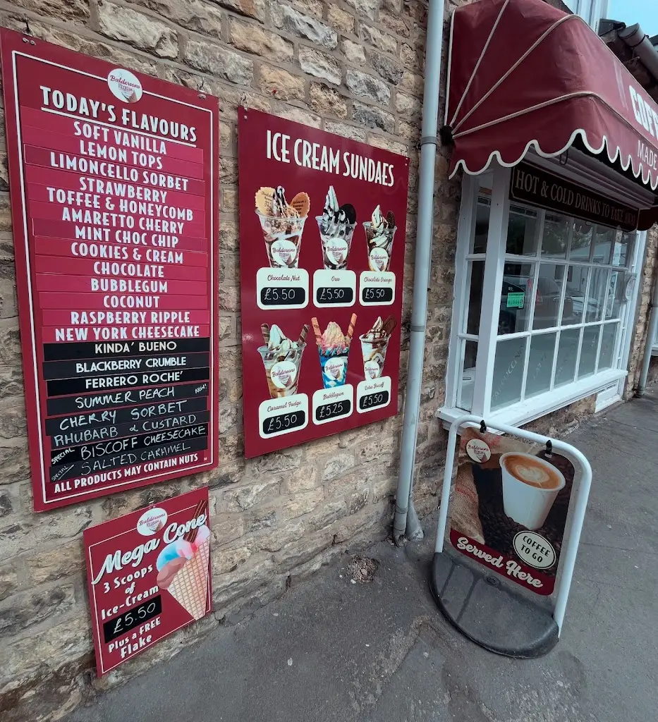 Menu_Balderson’s Ice Cream Parlour_Thornton Dale_image_1
