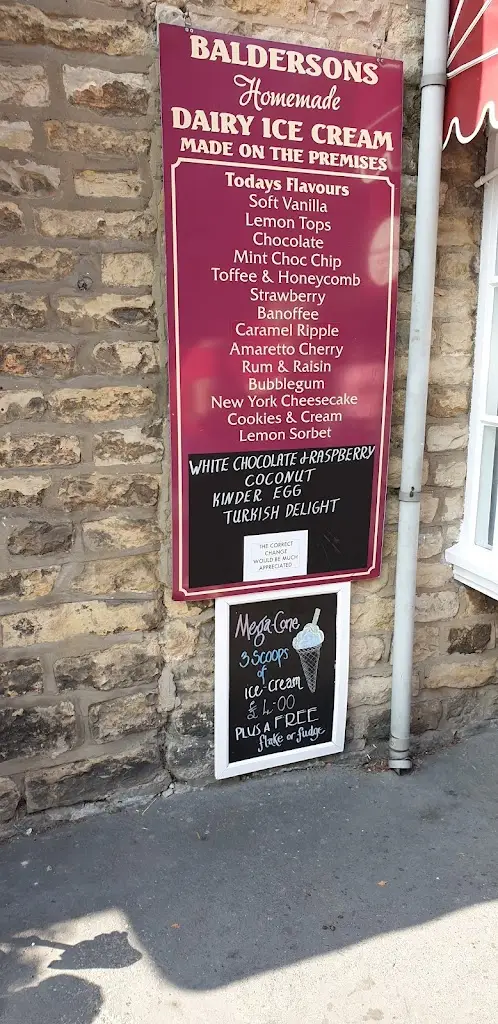Menu_Balderson’s Ice Cream Parlour_Thornton Dale_image_4